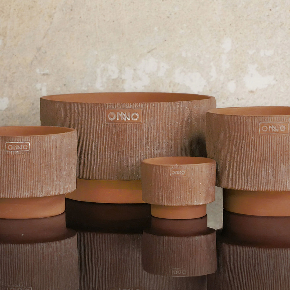 Onno Collection Capri Terra Outdoor Candle, Sao Tome