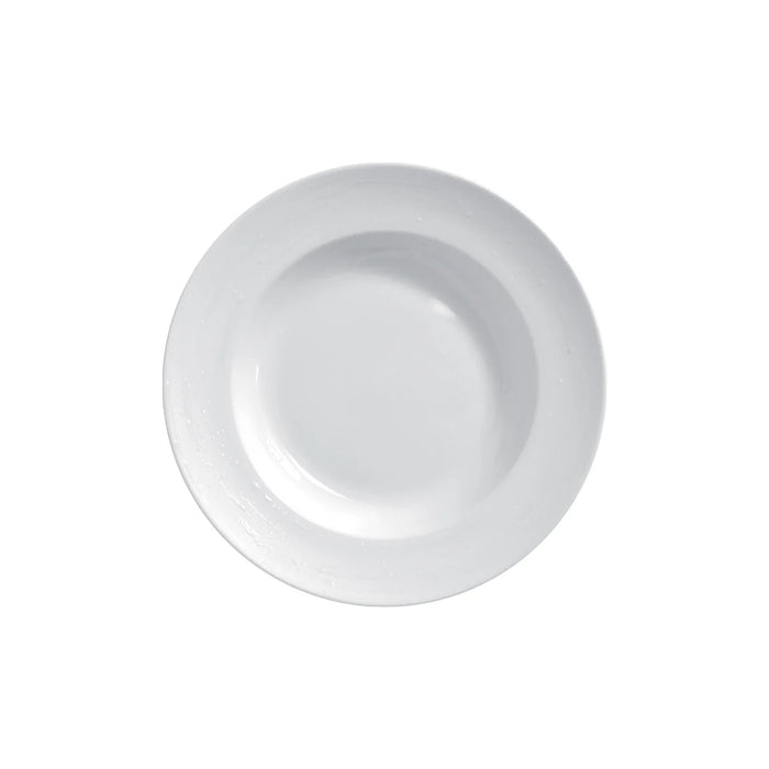 Casanoi PORCEL WHITE TEARS Dinnerware, Rimmed Soup Bowl