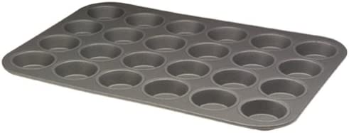 Cuisinart Chef's Classic Teglia Per Mini Muffin Antiaderente 24 Cup, Colore Champagne, Forno 24 Pezzi