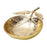 Classic Touch Gold Leaf Dish