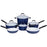 Cuisinart Elements 10 Piece Nonstick Cookware Set, Blue