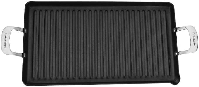 Cuisinart Classic Hard Anodized 10 x 18 Double Burner Grill
