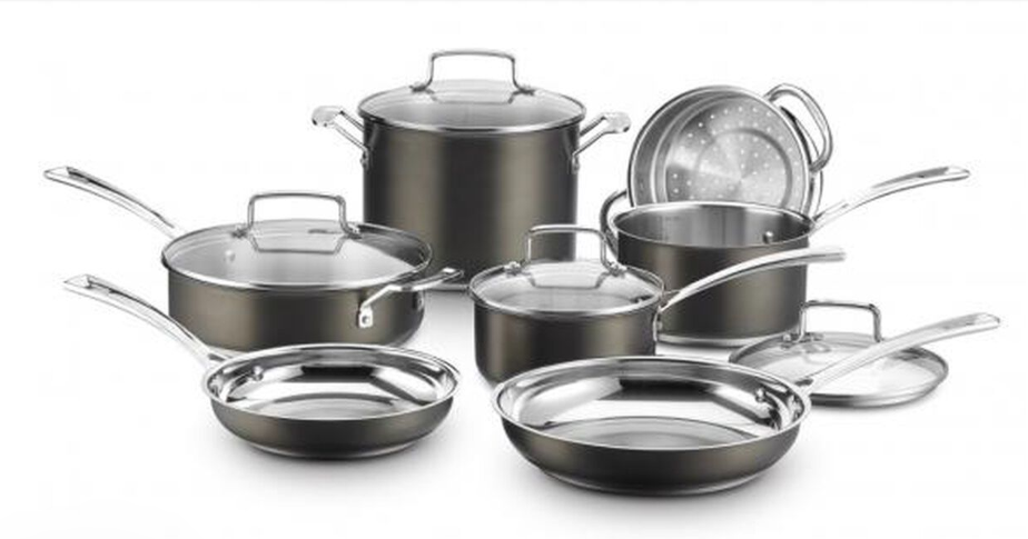 Cuisinart Black Stainless Collection, 11 Piece Set