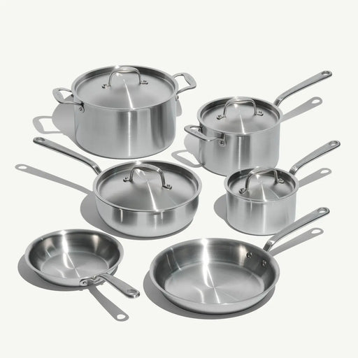 Made In Cookware 10PC Stainless Clad Cookware Set