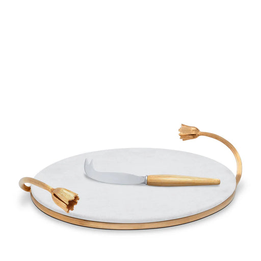 L'Objet Deco Leaves Cheese Serving Set