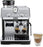 De’Longhi La Specialista Arte EC9155MB, Espresso Machine with Grinder, Bean to Cup Coffee & Cappuccino Maker with Professional Steamer, My Latte Art Milk Frother,Barista SS Kit Included, 1450W, Metal