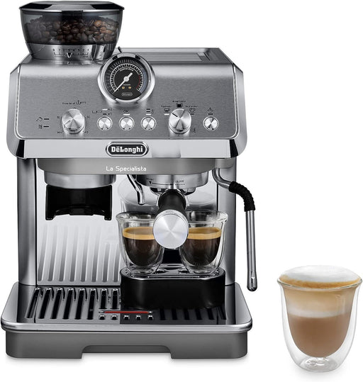 De’Longhi EC9255M La Specialista Arte, Espresso Machine with Grinder, Bean to Cup Coffee & Cappuccino Maker with Professional Steamer, My Latte Art Milk Frother