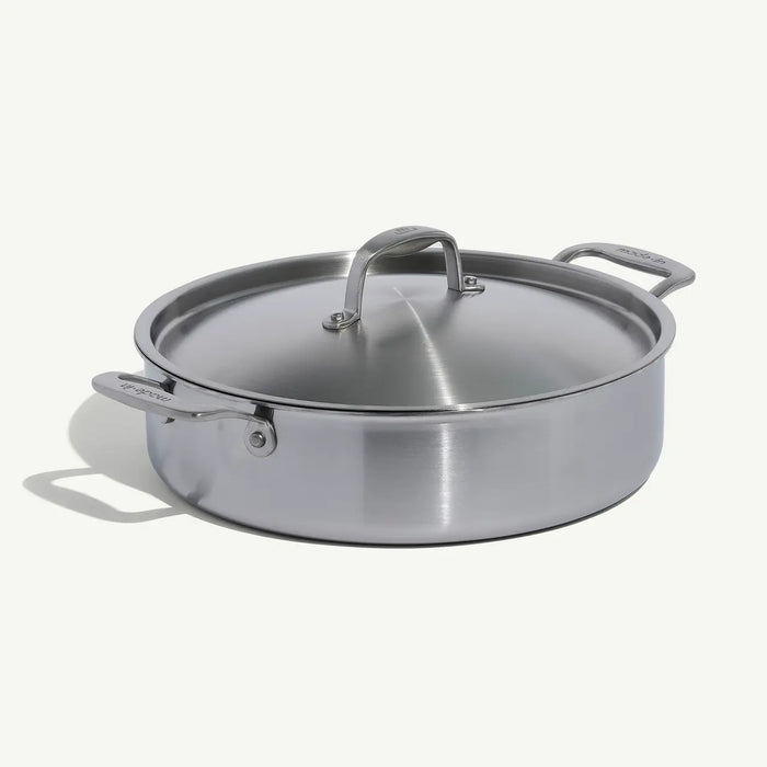 Made In Cookware Stainless Clad Rondeau with Lid