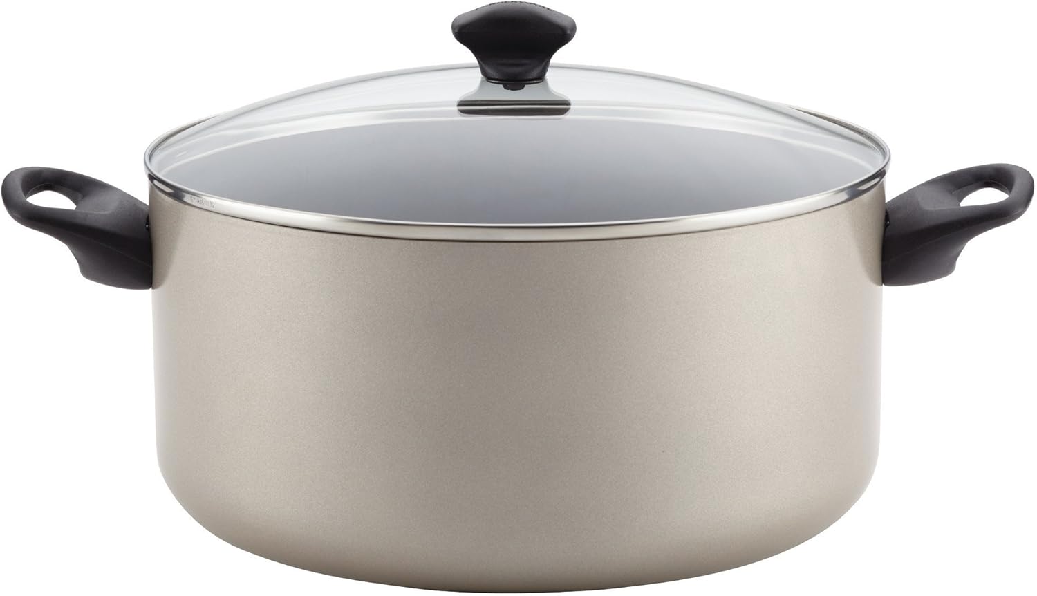 Farberware Covered Stock Pot 10.5 Qt. Nonstick, Champagne