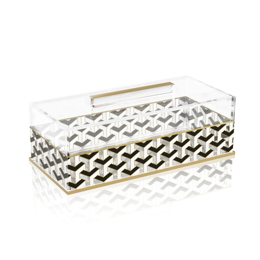 Feldart Lucite Urban Deco Cake Log Holder