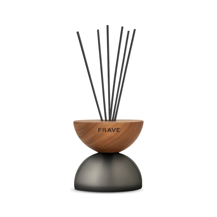 Frave Home Breath Wood Reed Diffuser, Hourglass Shape