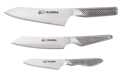 Global 40th Anniversary 3 Piece Knife Set