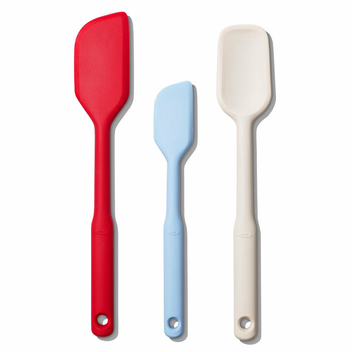 OXO 3-Piece Silicone Spatula Set