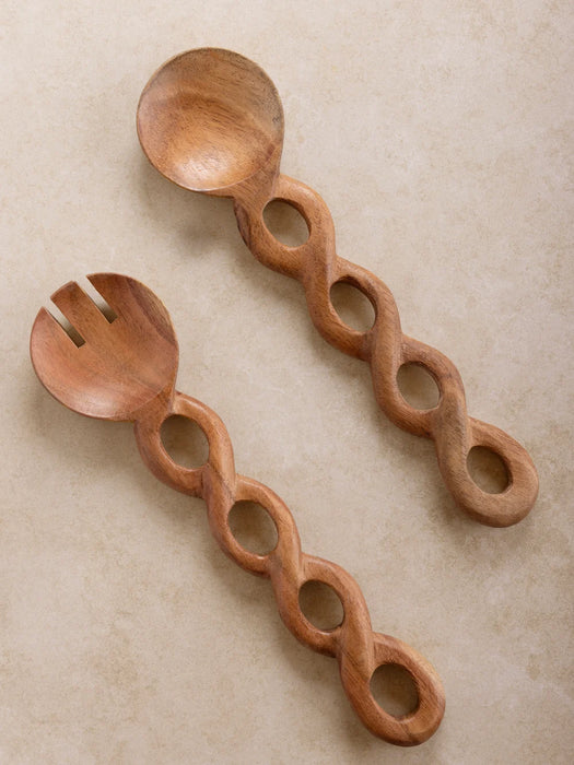 Gauri Kohli Valencia Acacia Salad Servers
