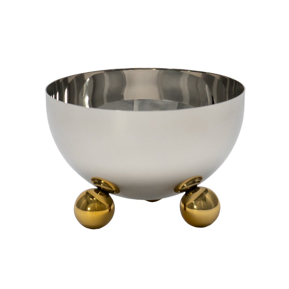 Godinger Temari Gold Ball Footed Bowl