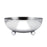 Godinger Temari All Stainless Bowl, with ss ball feet