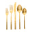 Godinger Ricci Magma Rustic Flatware Set, Service for 4