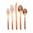 Godinger Ricci Magma Rustic Flatware Set, Service for 4