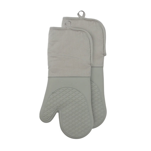 Harman Pro Silicone Magnetic Terry Lined Silicone Oven Mitt, Set/2