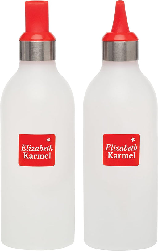 Harold Import Elizabeth Karmel Saucy Squeeze Bottles, set/2