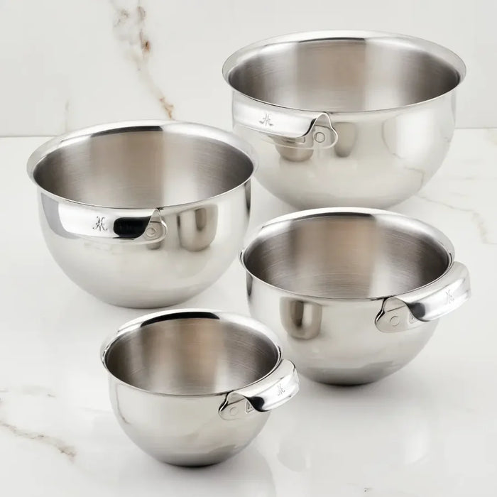 Hestan Stainless Steel Mixing Bowl Set, 4pc.