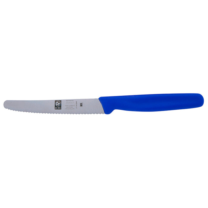 Icel 4.25 inch Rounded Serrated Paring Knife