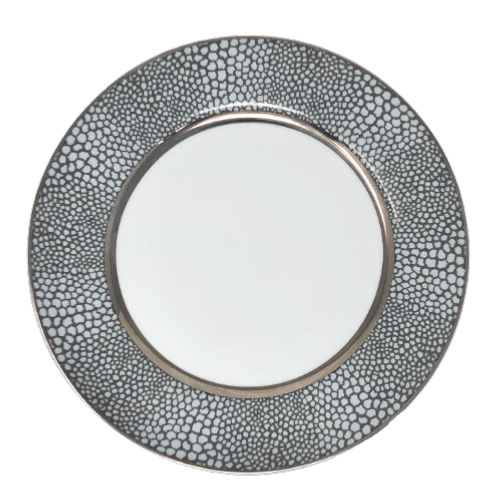 Royal Limoges Makassar Recomier Platinum Plates