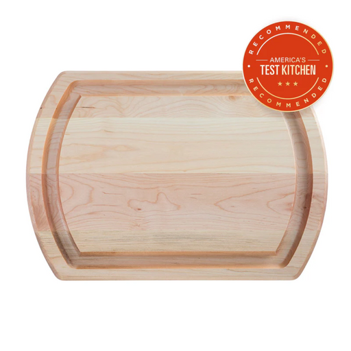 JK Adams Reversible Maple Wood Carving Board, 20x14