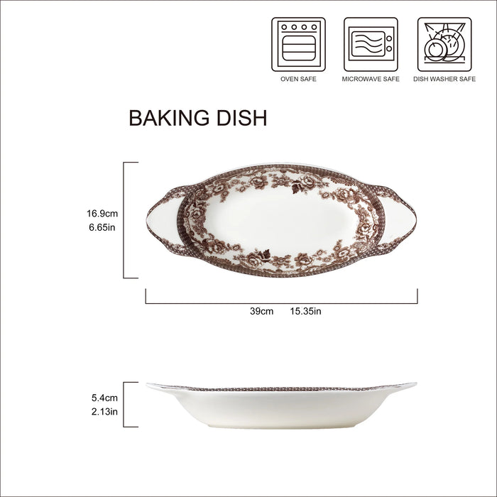Joseph Sedgh Montana Oval Oven-to-Table Serveware