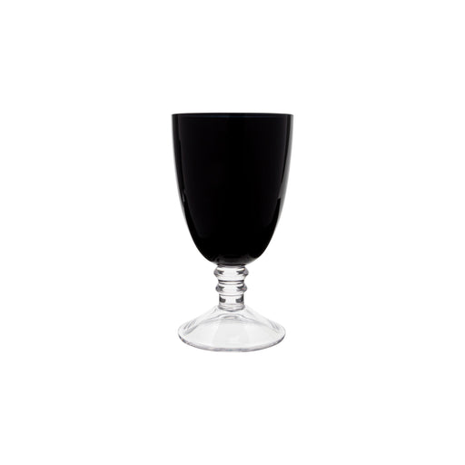 Vikko Decor - Iris, Clear Stem, Glass Goblet