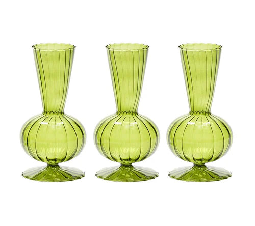Kim Seybert Tess Bud Vase, Set of 3