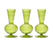 Kim Seybert Tess Bud Vase, Set of 3