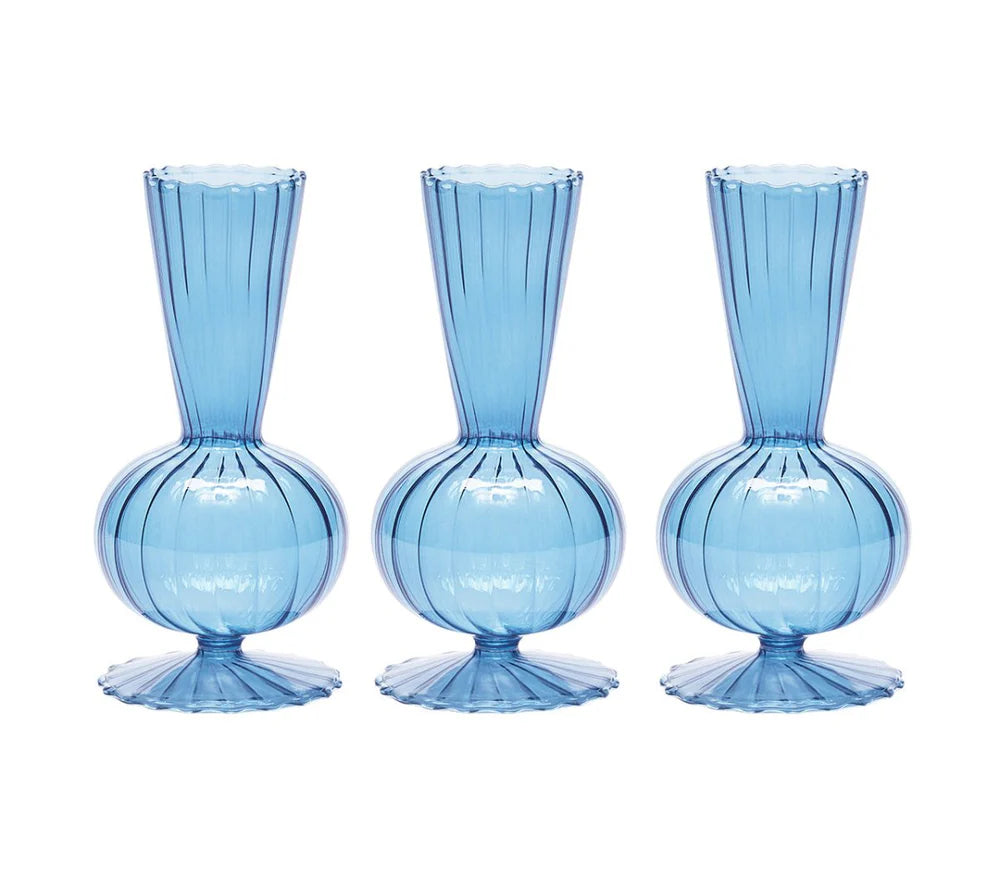 Kim Seybert Tess Bud Vase, Set/3