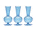 Kim Seybert Tess Bud Vase, Set/3