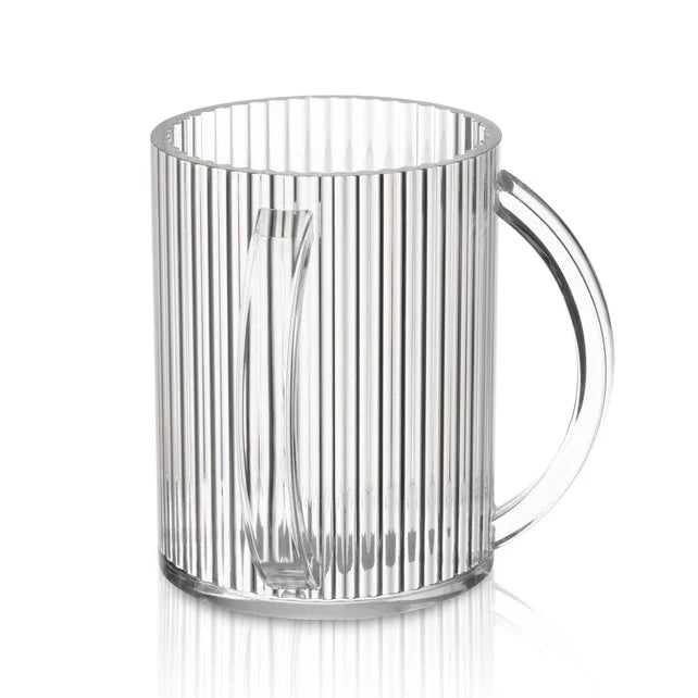 Lucite By Design Ribbed Lucite Washing Cup