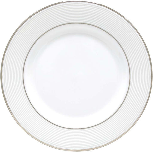 Lenox Fine Bone China Opal Innocence Stripe Dinnerware, Salad Plate