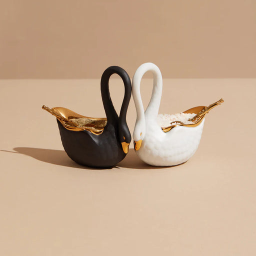 L'Objet Swan Salt Cellar