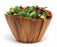 Lipper International Acacia Wave Salad Bowl