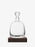 LSA International Islay Whiskey Decanter and Walnut Base