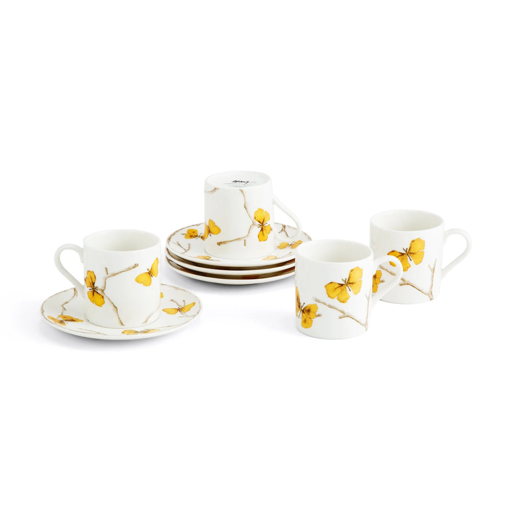 Michael Aram Butterfly Ginkgo Demitasse Set