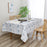 Majestic Giftware Harvest Weave Tablecloth, Blue Floral