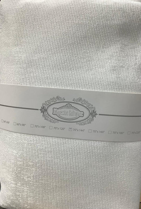 Majestic Giftware Jacquard Sandstone Tablecloth