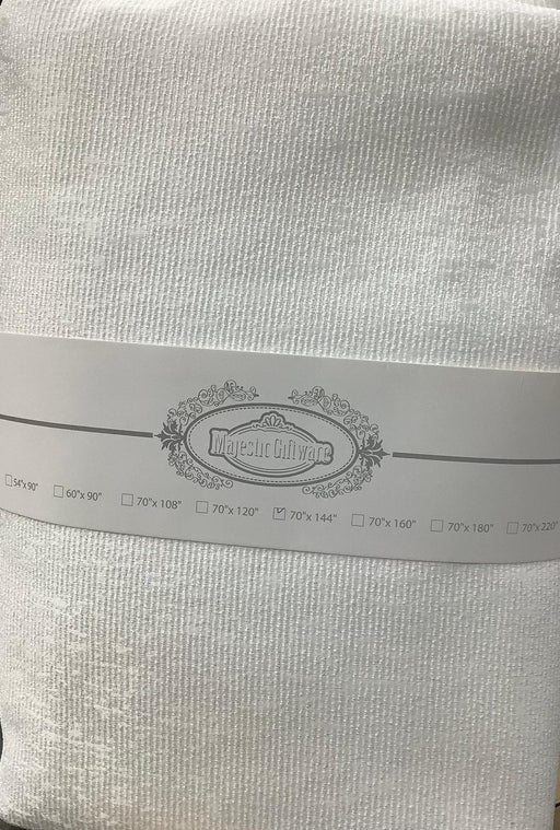 Majestic Giftware Jacquard Sandstone Tablecloth