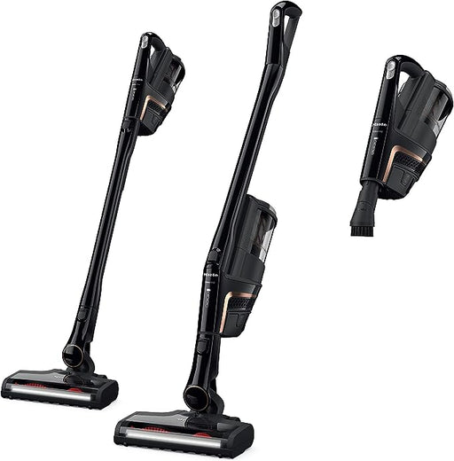 Miele Triflex HX2 Cat & Dog Cordless Stick Vacuum Cleaner, 60 min runtime, Obsidian Black / Rose Gold