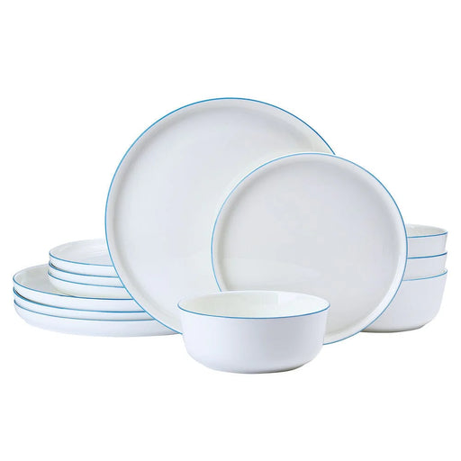 Mikasa Samantha 12 Piece Dinnerware Set, Service for 4