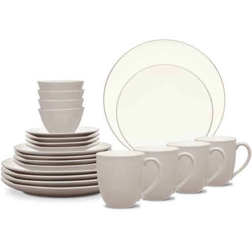 Noritake Colorwave Rimmed Dinnerware, 20 pc. Set, Service for 4