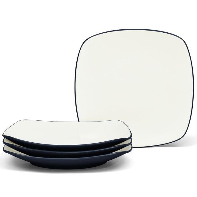 Noritake Colorwave Square Dinnerware, Dinner Plate 10 3/4 inch, set/4
