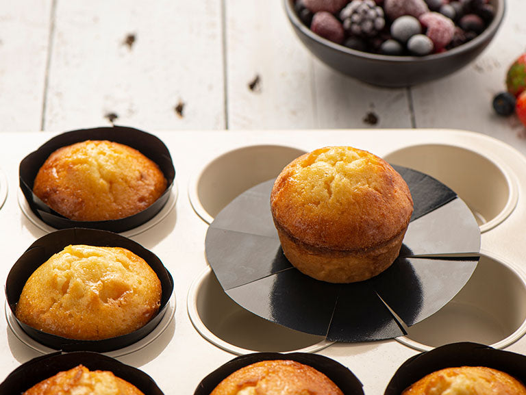 NoStik Silicone Muffin Liner, Set of 12