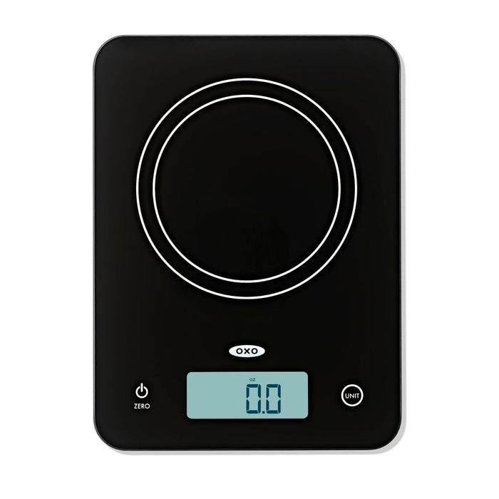 OXO Good Grips 22 lb Everyday Glass Food Scale