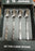 Prestige Kadra St. James Texture 4 pc. Dessert/Dip  Spoons